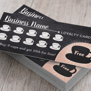 LOYALTY Cards Uncoated